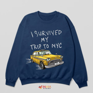 Surviving the NYC Spider Man Navy Sweatshirt