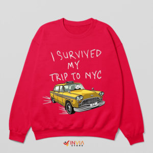 Surviving the NYC Spider Man Red Sweatshirt