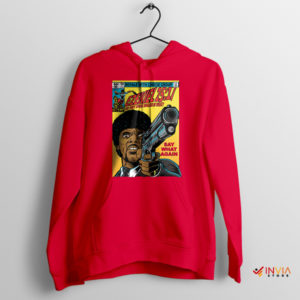 Tarantino Movie Quote Ezekiel 2517 Red Hoodie