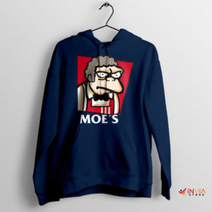 Taste of Springfield Moe Szyslak KFC Navy Hoodie