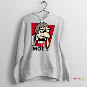 Taste of Springfield Moe Szyslak KFC Sport Grey Hoodie