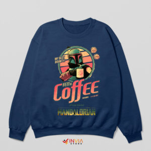 Tatooine Best Roast Coffee Navy Sweatshirt