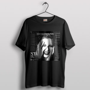 Taylor Reputation End Game Cover Art Black T-Shirt