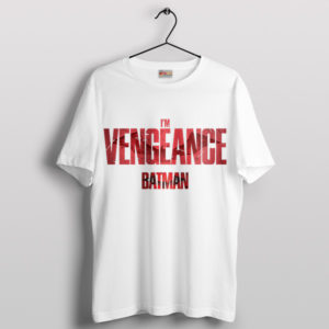 The Batman im Vengeance DC Movie White T-Shirt