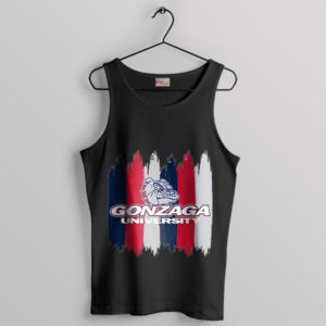 The Bulldog Gonzaga Mascot Flag Black Tank Top