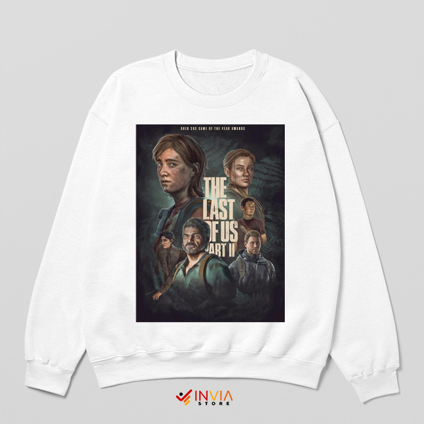 The Last of Us 2 HBO Poster Art White Sweatshirt