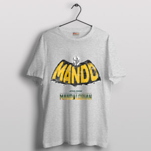 The Mandalorian Knight Batman Sport Grey T-Shirt