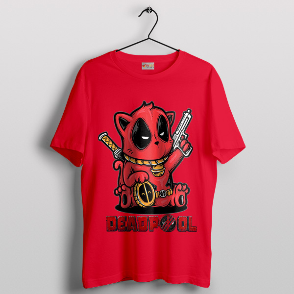 Deadpool cat shirt hotsell