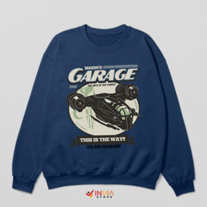 This Is The Way Razor Crest Navy Sweatshirt