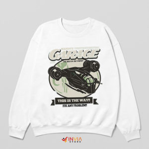 This Is The Way Razor Crest White Sweatshirt