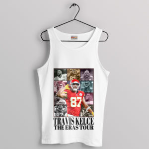 Timeline Eras Tour Travis Kelce White Tank Top