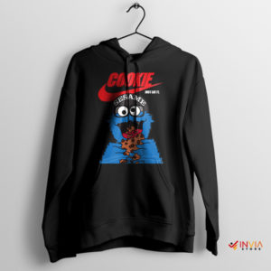 Tonies Cookie Monster Nike Graphic Black Hoodie