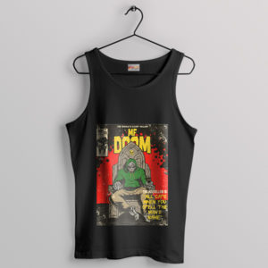 Tribute Comic All Caps Madvillain Black Tank Top