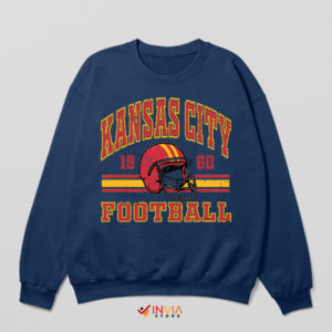 Vintage Chiefs 1960 Graphic Navy Sweatshirt