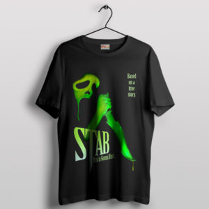 Vintage Scream Mask Stab Movie T-Shirt