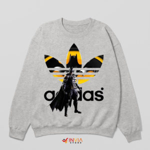 Watch the Dark Knight Adidas Sport Grey Sweatshirt