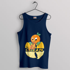 Wu-Tang Hip-Hop Flavor Ice Cream Navy Tank Top