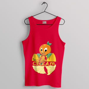 Wu-Tang Hip-Hop Flavor Ice Cream Red Tank Top