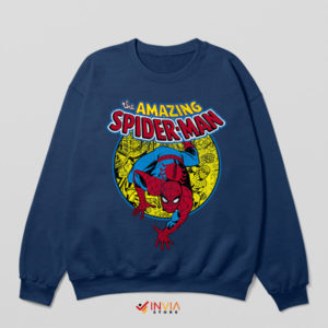 Amazing Spider-Man Web-Slinger's Navy Sweatshirt