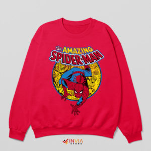 Amazing Spider-Man Web-Slinger's Red Sweatshirt