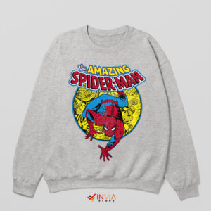 Amazing Spider-Man Web-Slinger's Sport Grey Sweatshirt