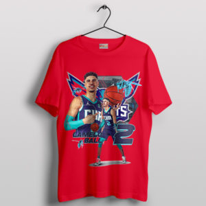 Ballin' with Style with Lamelo Ball Red T-Shirt