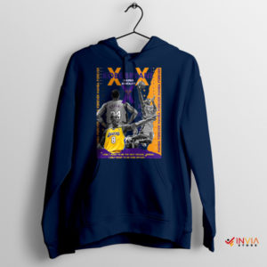 Beyond the Court Kobe Mamba Mentality Navy Hoodie