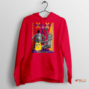 Beyond the Court Kobe Mamba Mentality Red Hoodie