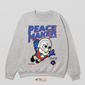 Bros of Balance Peacemaker Game Sport Grey Sweatshirt