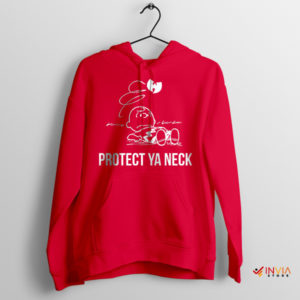 Charlie Brown Clan Guard Wu-Tang Red Hoodie