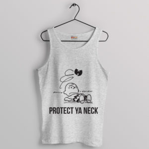 Charlie Brown Protect Ya Neck Sport Grey Tank Top