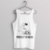 Charlie Brown Protect Ya Neck Tank Top
