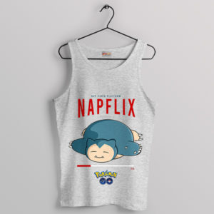 Chill Snorlax Edition on Napflix Sport Grey Tank Top