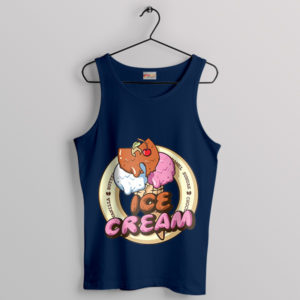 Chillin' with Wu Tang Creamy Sundae Navy Tank Top