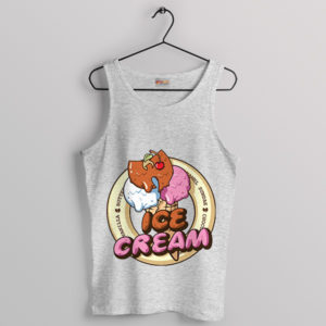 Chillin' with Wu Tang Creamy Sundae Sport Grey Tank Top