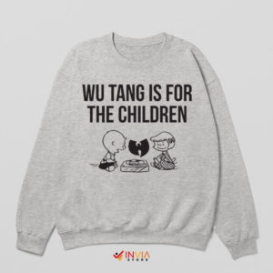 Clan of Beagle Cool Wu-Tang Peanuts Sport Grey Sweatshirt