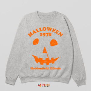 Classic 1978 Halloween Spooky Myers Sport Grey Sweatshirt