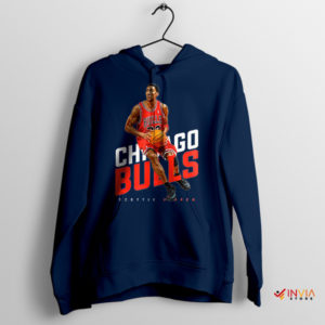 Court Legends Scottie Pippen Bulls Navy Hoodie