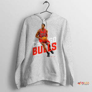 Court Legends Scottie Pippen Bulls Sport Grey Hoodie