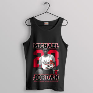 Courtside Young M's 23 Jordan Black Tank Top