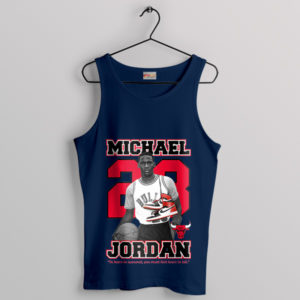 Courtside Young M's 23 Jordan Navy Tank Top