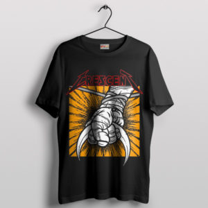 Crescent Marvel Moon Knight Metallica T-Shirt