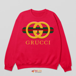 Despicable Me Delight Grucci Gru Red Sweatshirt