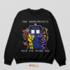 Dr Who Wonderland Animatronics Tardis Sweatshirt