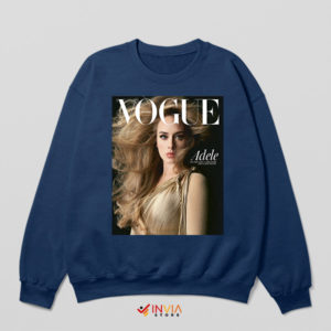 Elegance Adele's New Love Vogue Navy Sweatshirt