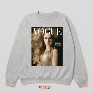Elegance Adele's New Love Vogue Sport Grey Sweatshirt