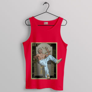 Eternal Royalty King Tupac Shakur Red Tank Top