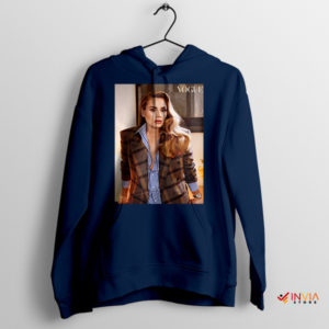 Ethereal Adele Vogue Series Merch Navy Hoodie