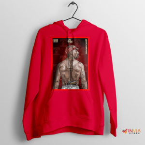 Exodus Album Art Legacy 2PAC Red Hoodie