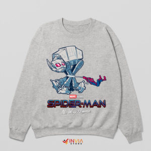 Galactic Giants AT-AT With Spider-Man Sport Grey Sweatshirt